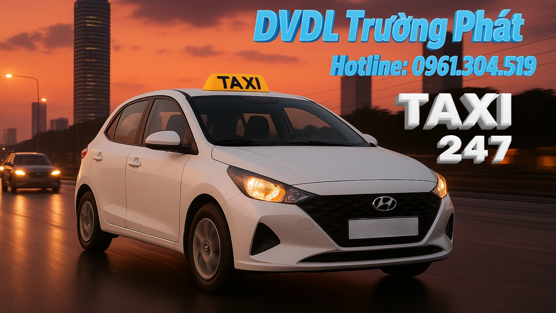 Tổng đài Taxi 247 Cần Thơ