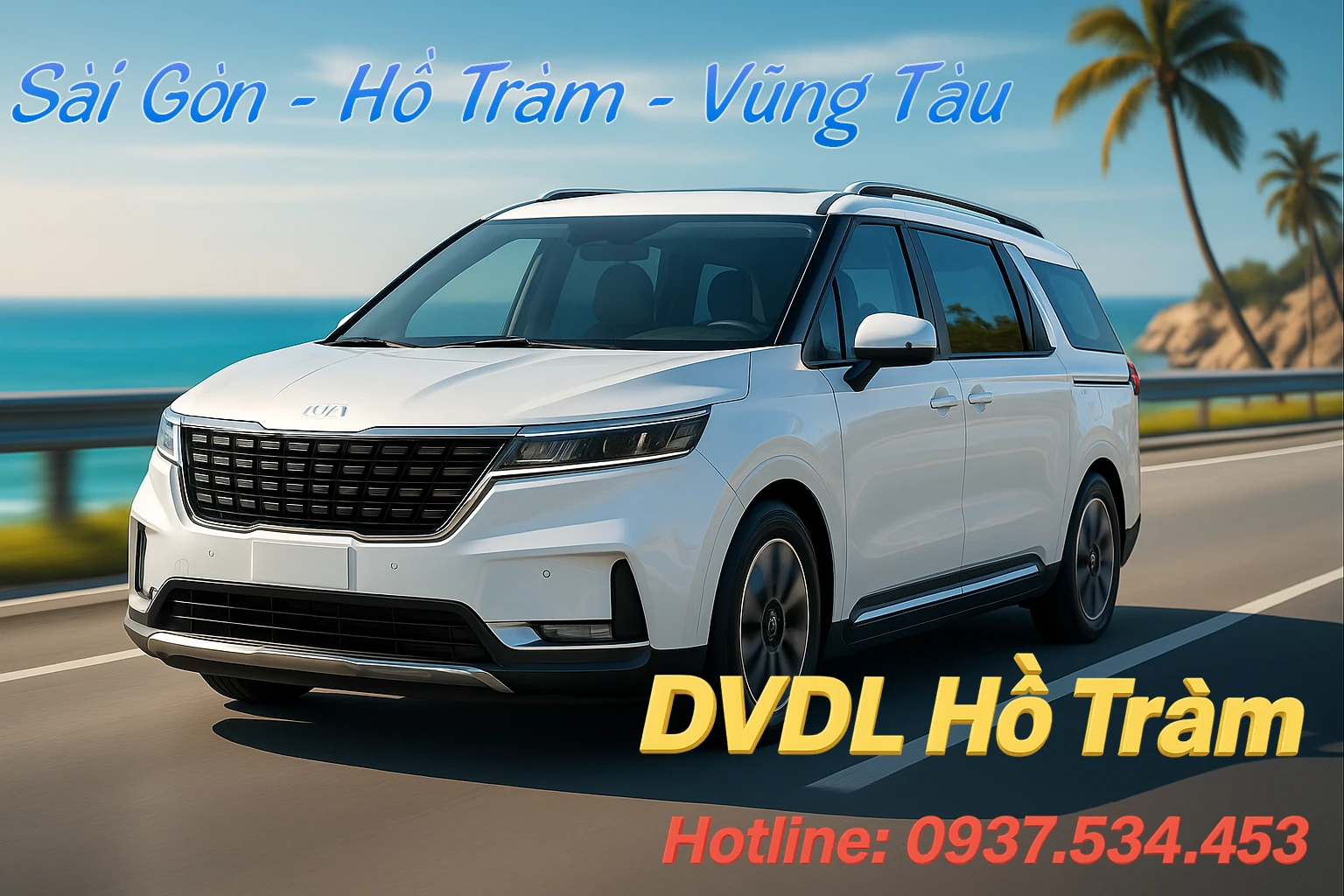 Xe Tiện Chuyến Hồ Tràm - TPHCM